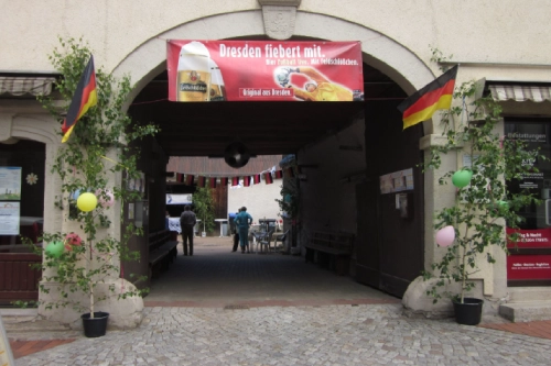 Kuntze Hof im Fußballfieber